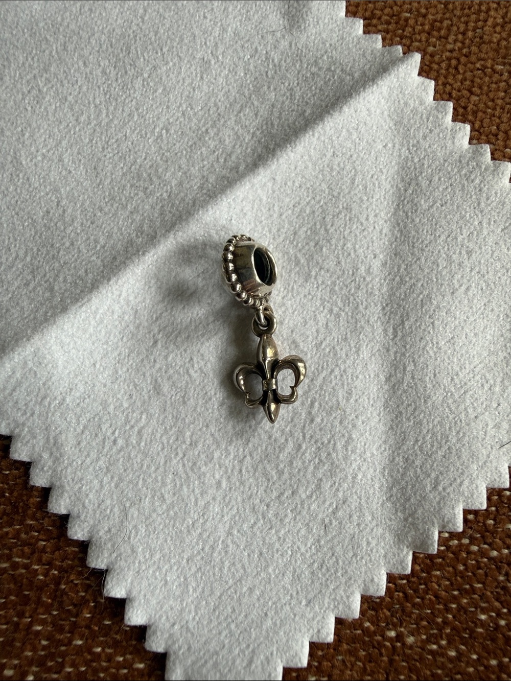Fleur De Lis Sterling Silver Charm